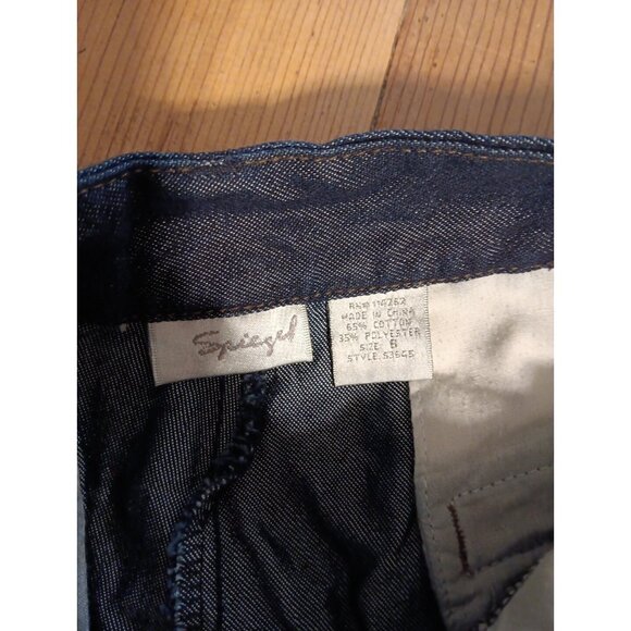 Vtg Spiegel Womens Pants 6 Blazer 10 Outfit Set Blue Denim Look Business Casual - Picture 10 of 11